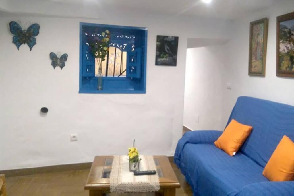 La Casita Azul,Apartamento Encantador Frigiliana Luaran gambar
