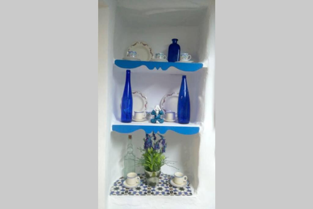 La Casita Azul,Apartamento Encantador Frigiliana Luaran gambar